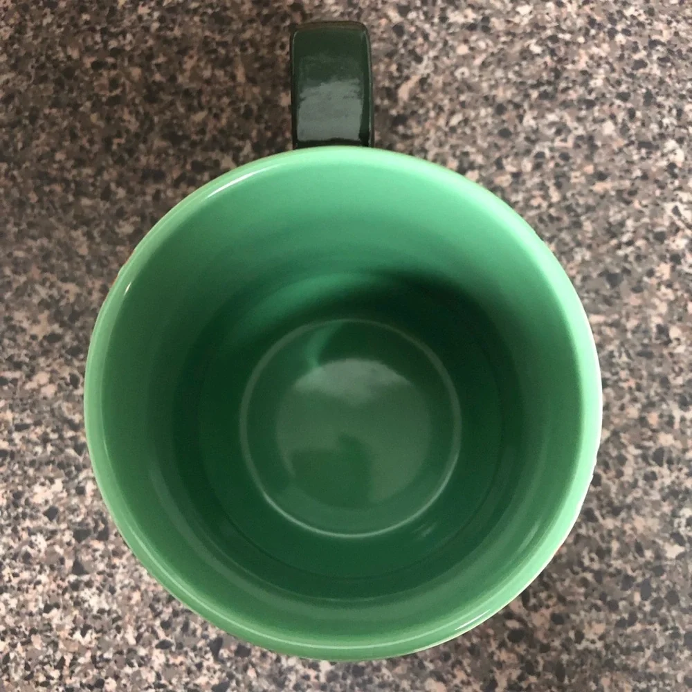 Starbucks‎ 2020 Christmas Coffee Mug Green Holly Berries Mistletoe 14oz
